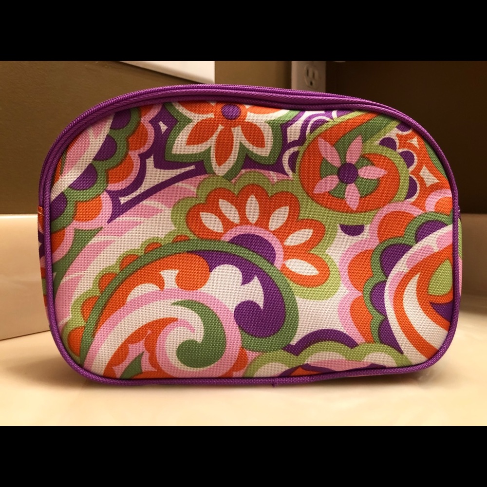 Colorful, cute cosmetic bag, NWOT